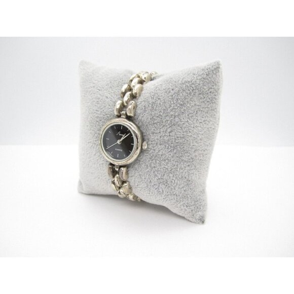 Women Ammos 925 Sterling Sliver Quartz WR Analog 23mm Round Watch (F837) - Picture 5 of 10